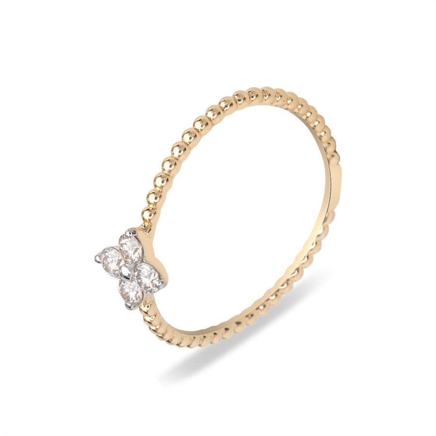 Golden Blossom Ring