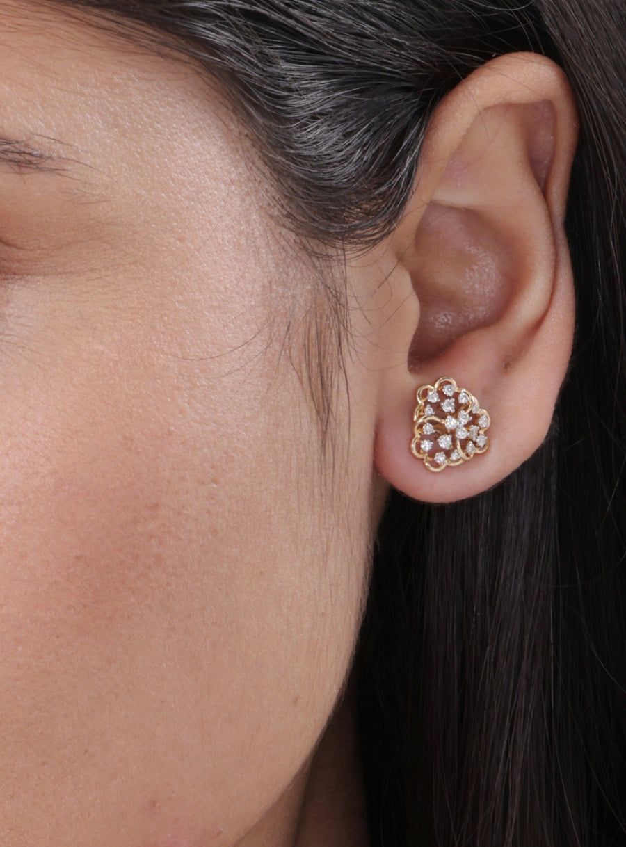 Angoori Phool Earrings