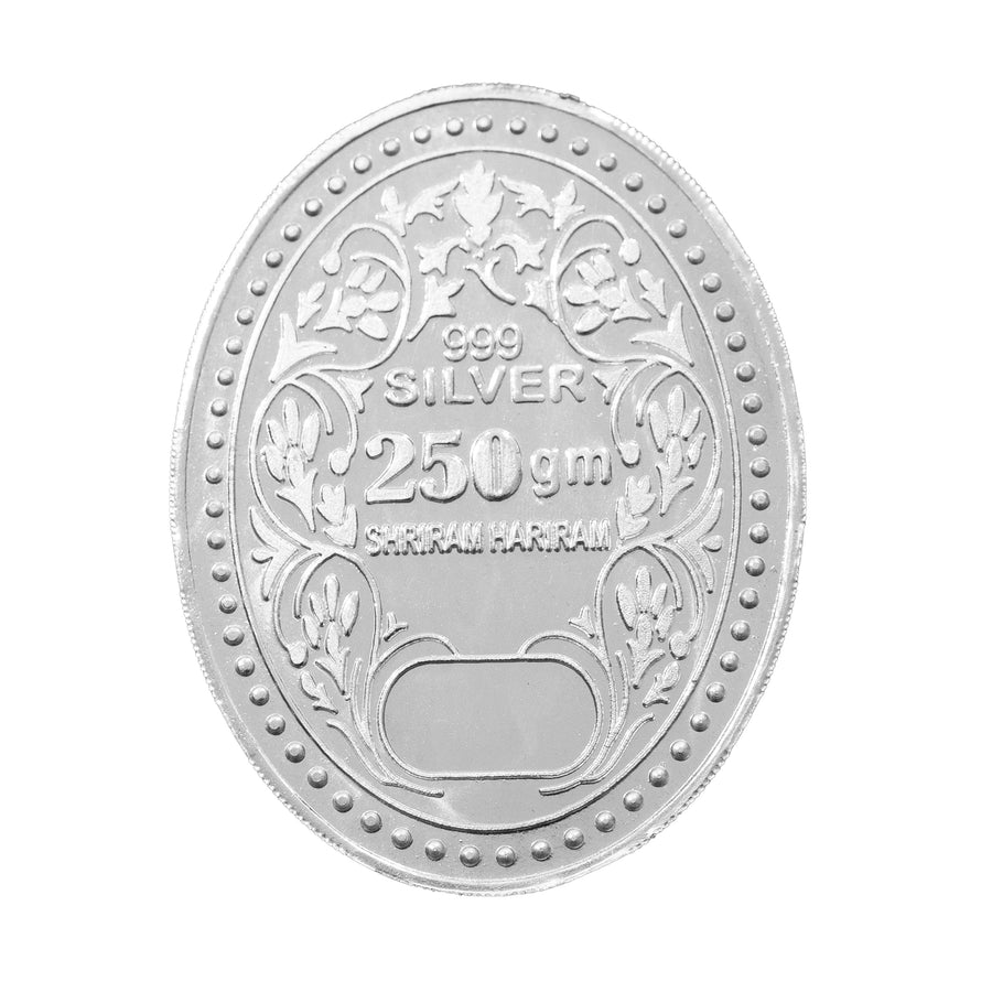 500g, Pair-King Queen Oval Coin 999 Pure Silver