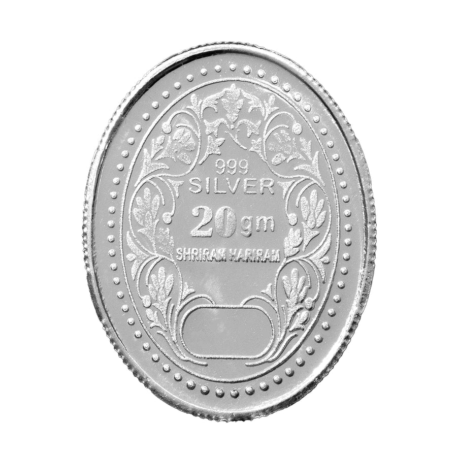 40g, Pair-King Queen Oval Coin 999 Pure Silver