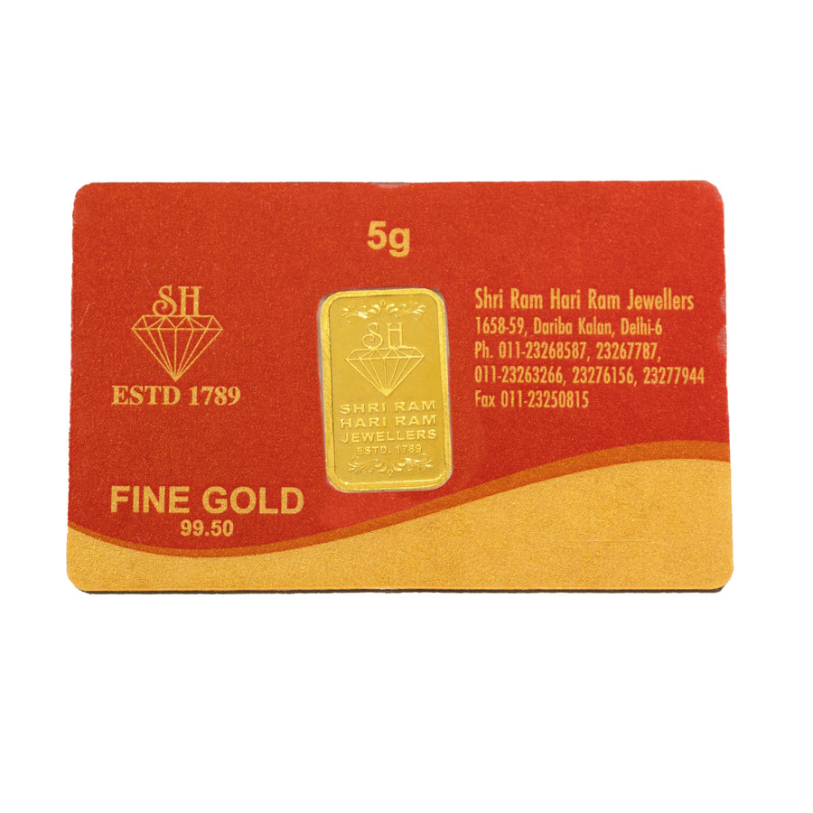 5g, 24Kt Gold Bar