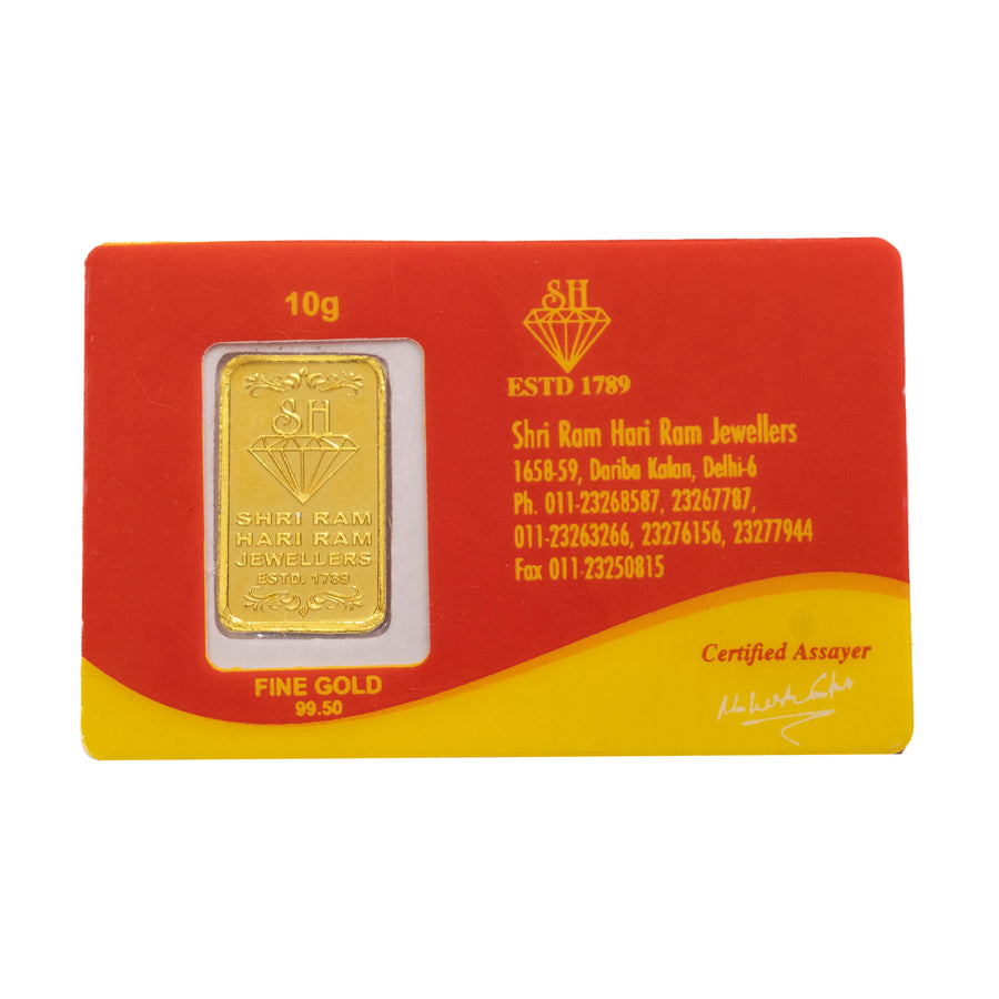 10g, 24Kt Gold Bar