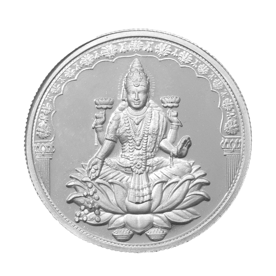 20g-Pair Goddess Laxmi & Ganesh 999 pure silver coin