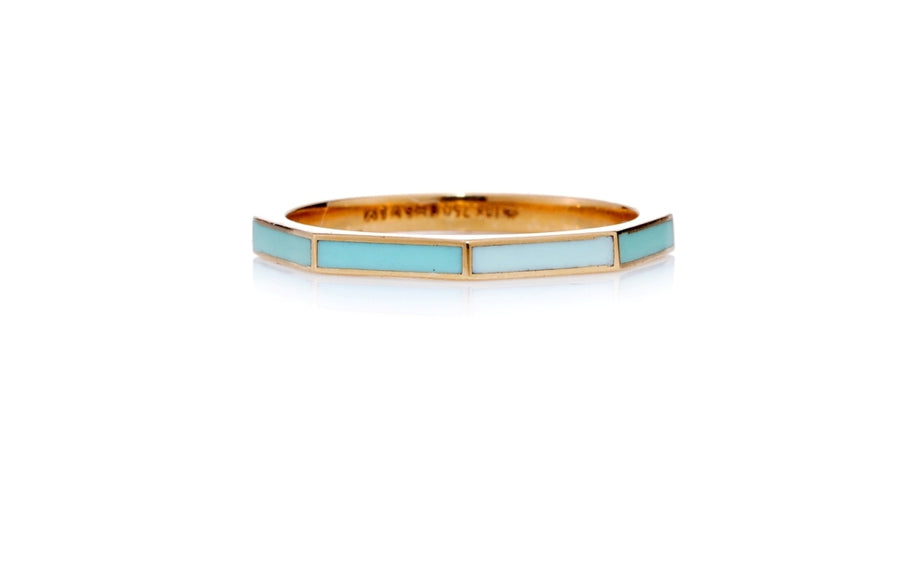 Aqua Gold Band