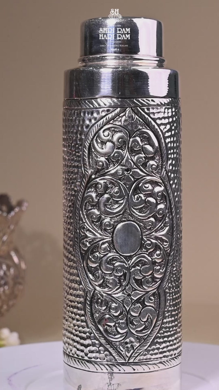 Pure Silver Water Bottle